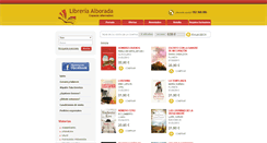 Desktop Screenshot of alboradalibros.es