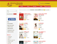 Tablet Screenshot of alboradalibros.es
